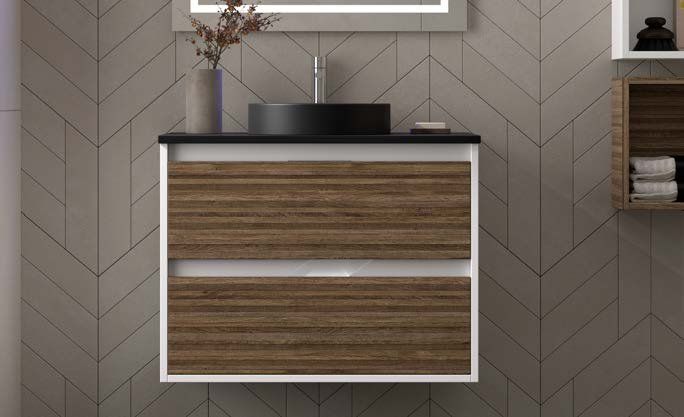 Mueble ZAO 80 Blanco / Ribons