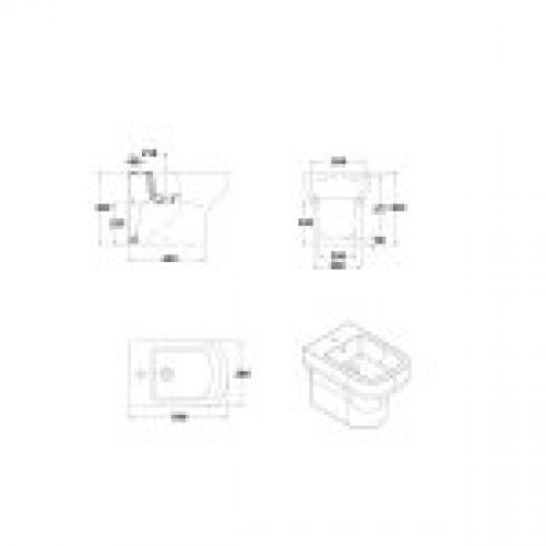 bide mid compacto   medidas