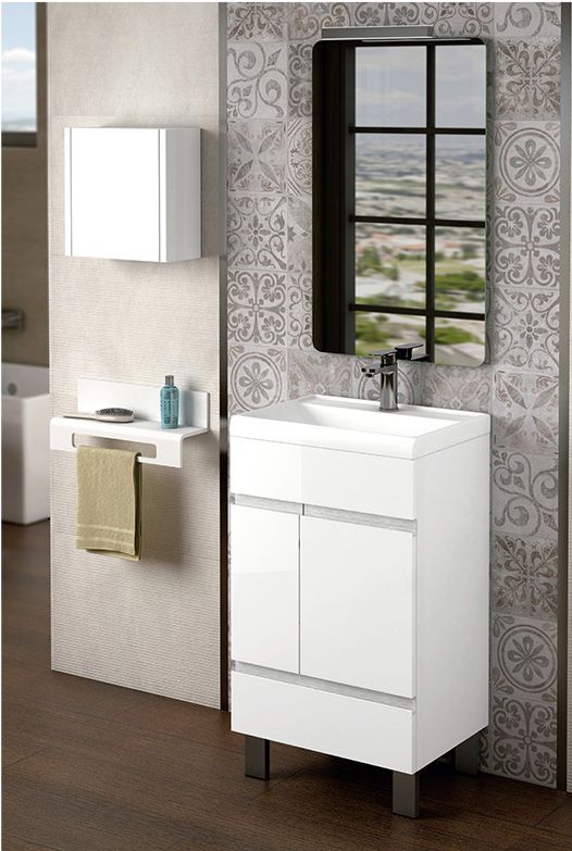 Mueble BARI 50 Blanco brillo