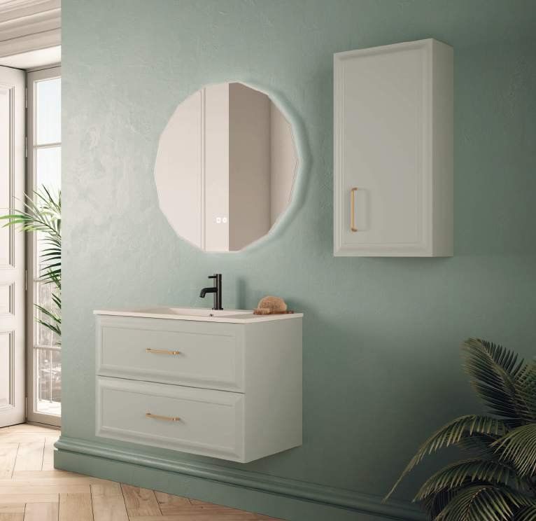 Mueble CRETA 80 Gris Nube Mate