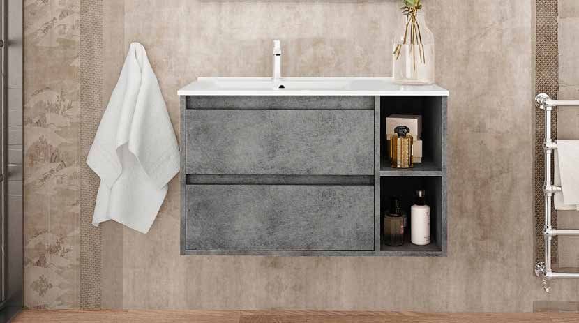 Mueble MALTA 80 Cemento