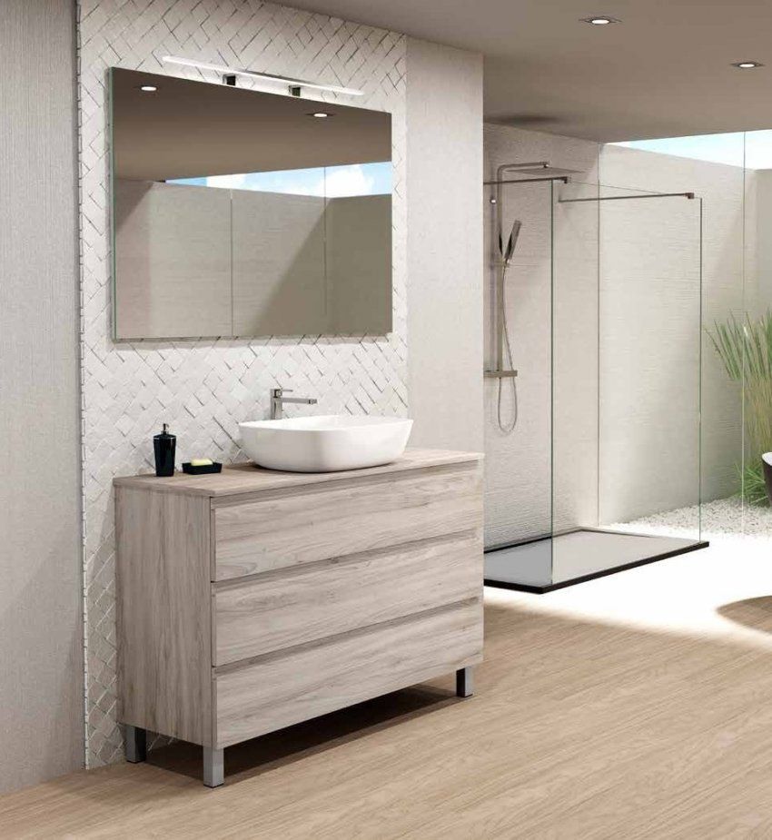 Mueble NIZA 100 Pino Gris