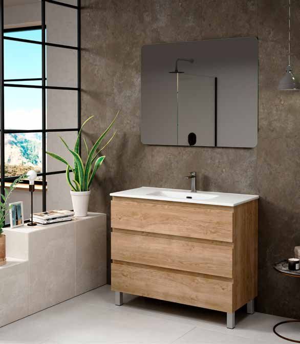 Mueble NIZA 90 Roble Natural