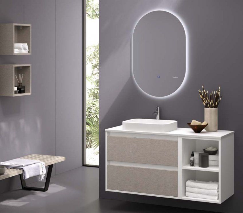 Mueble ZAO MODULAR 120 Blanco / Cajones Cairo
