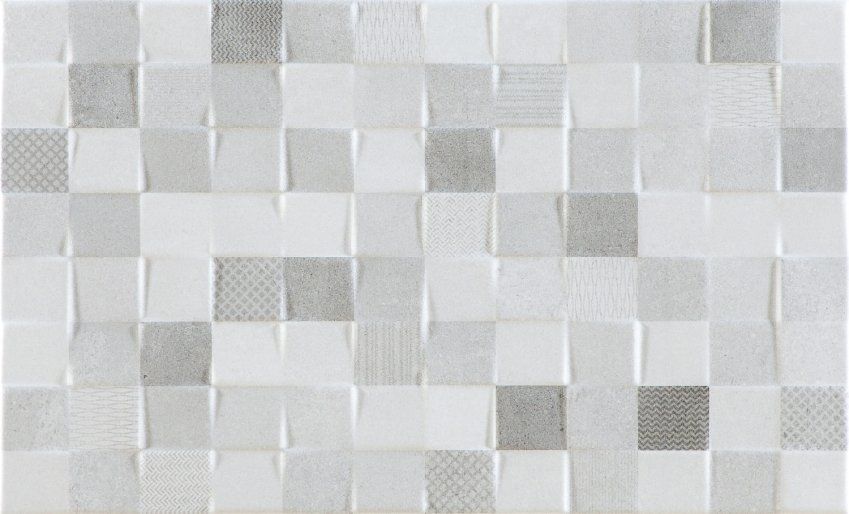 Azulejo 33x55 Relieve Maine Gris