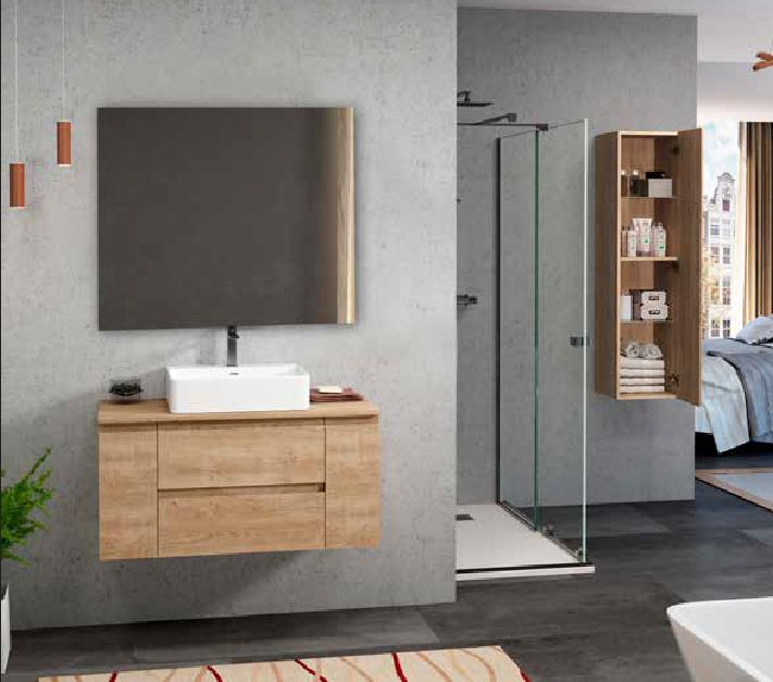 Mueble NAPOLES MODULAR 100 Roble Natural