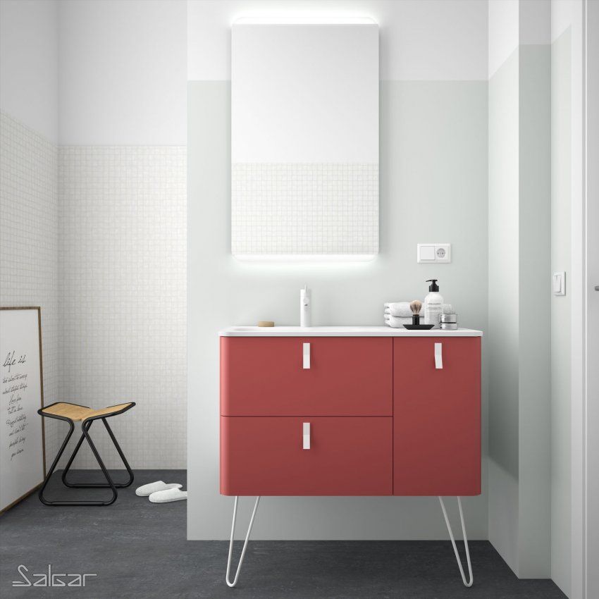 Mueble UNIIQ Rojo