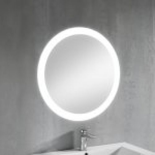 Espejo luz led redondo BLUE