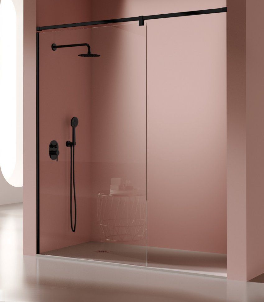 Panel fijo FRESH SALOMÓN negro