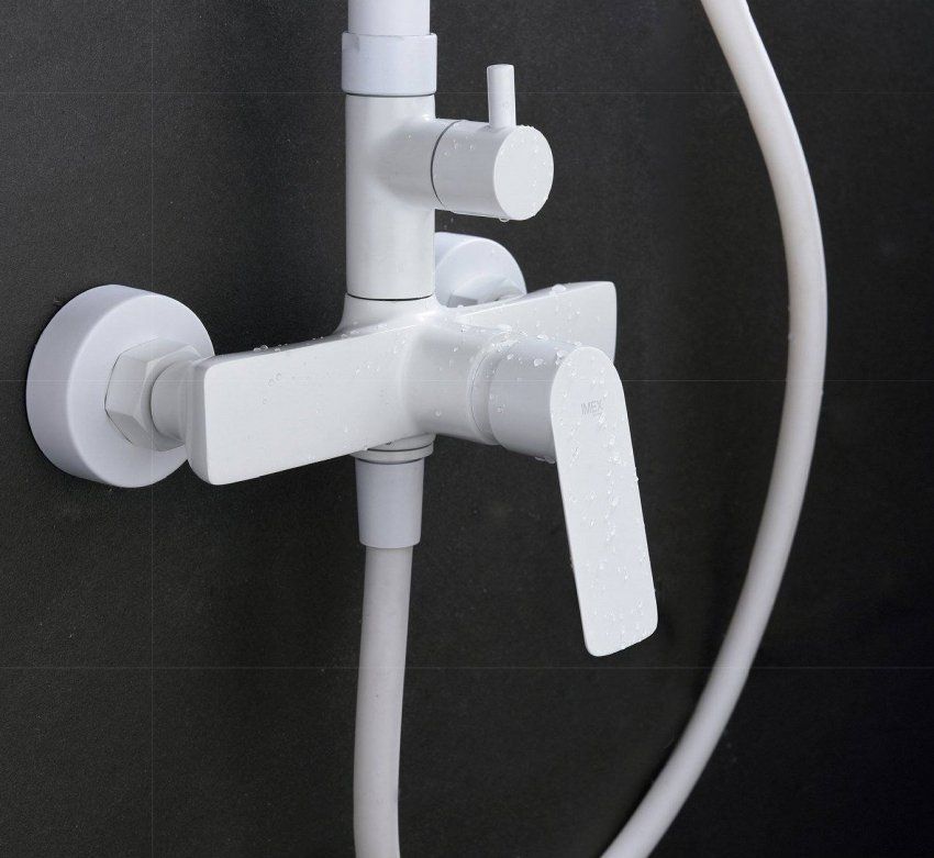 Kit ducha monomando LUXOR BLANCO