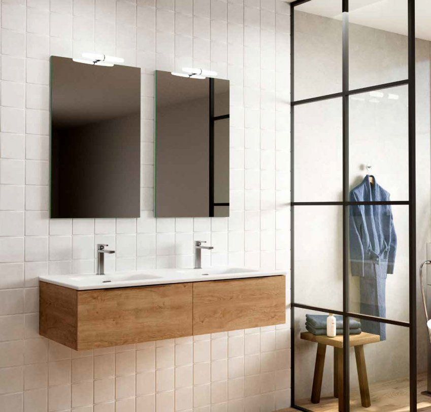 Mueble SURIA 120 (60+60) Roble Natural