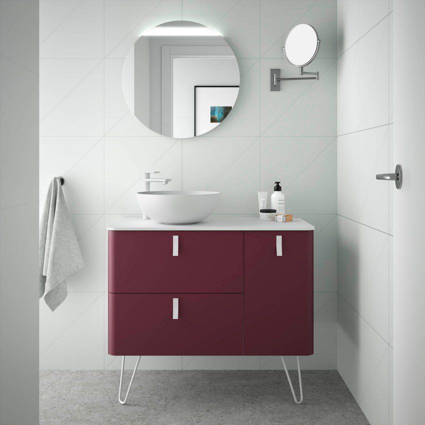 Mueble UNIIQ 90 Granate