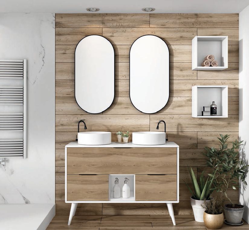 Mueble VINTASS 120 Blanco Mate / Niágara