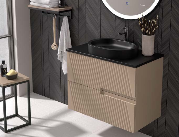 Mueble SASER 80 Moka