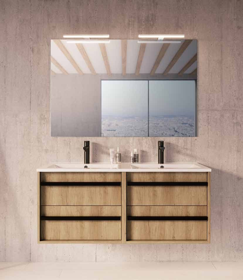 Mueble ATECA 120 (60+60) Hércules