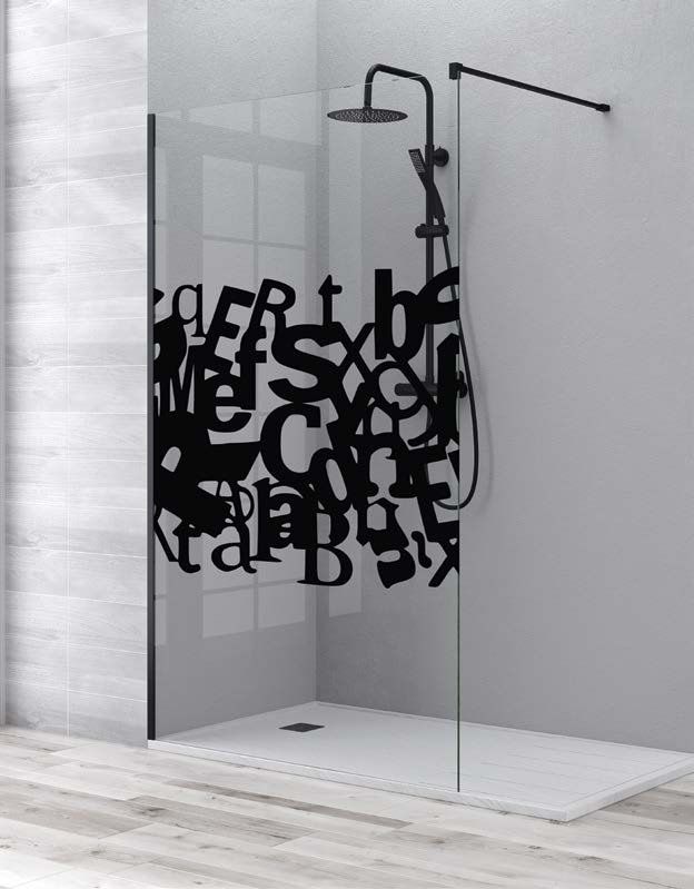 Panel fijo MANACOR NEGRO 12