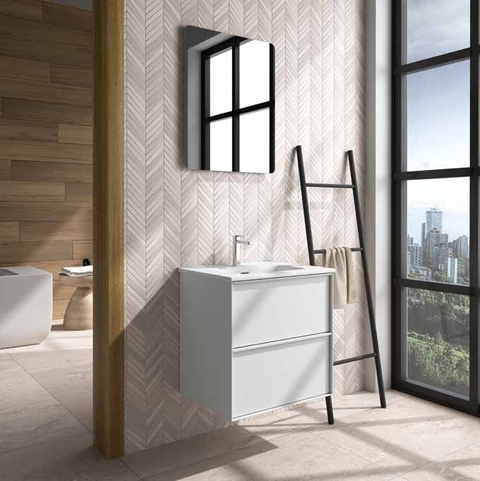 Mueble BUDAPEST 60 Blanco Mate