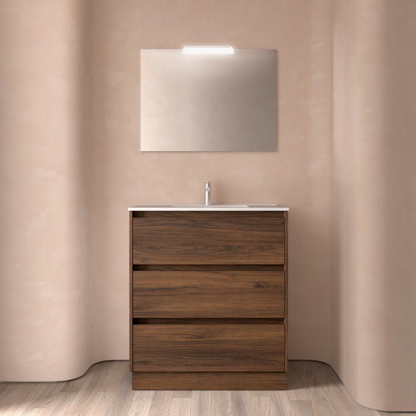 Mueble NOJA 80 Nogal Maya