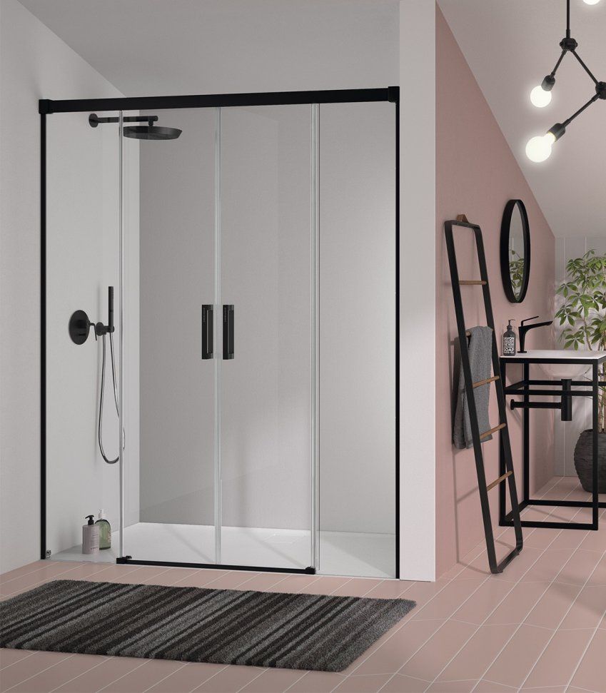 Frontal GLASE "Con perfileria en negro"