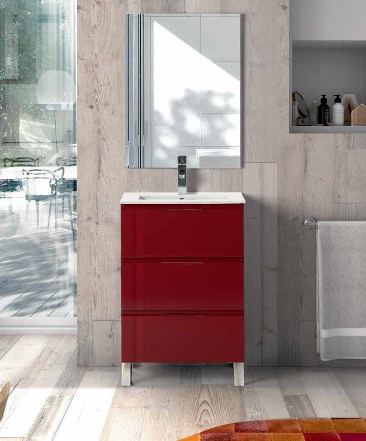 Mueble GEO 70 Burdeos