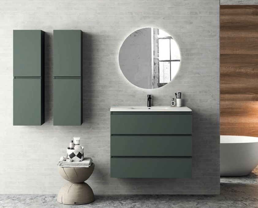 Mueble AQUA 80 Verde Pizarra