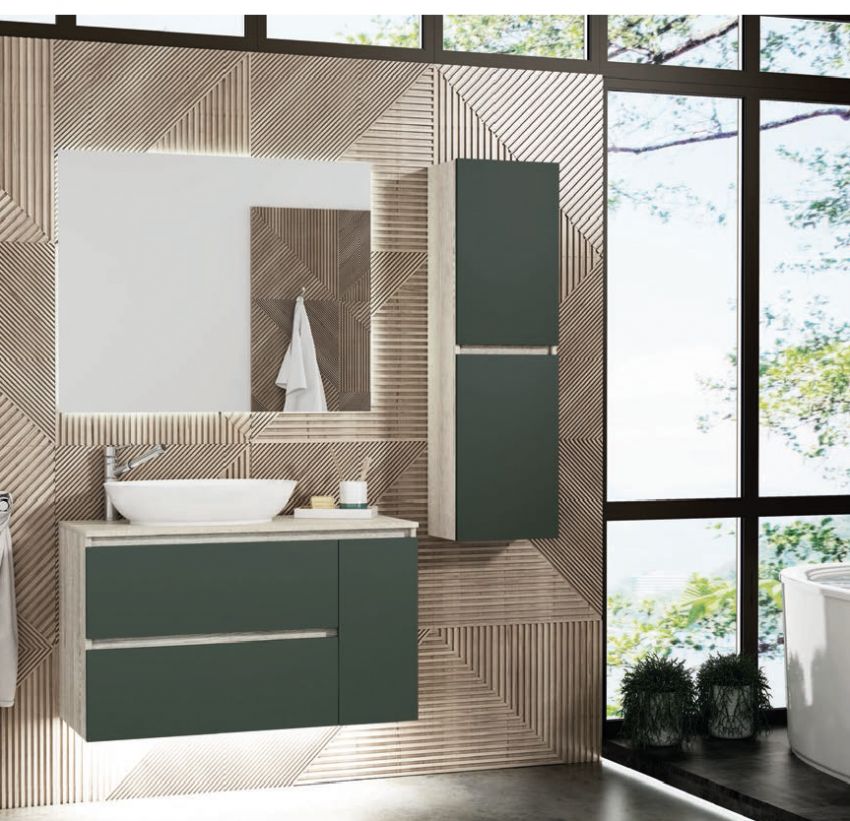 Mueble KLOE 100 Nórdico / Verde Pizarra