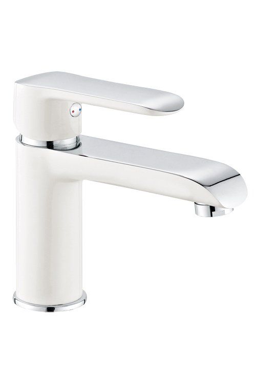 Grifo lavabo MISURI CROMO / BLANCO
