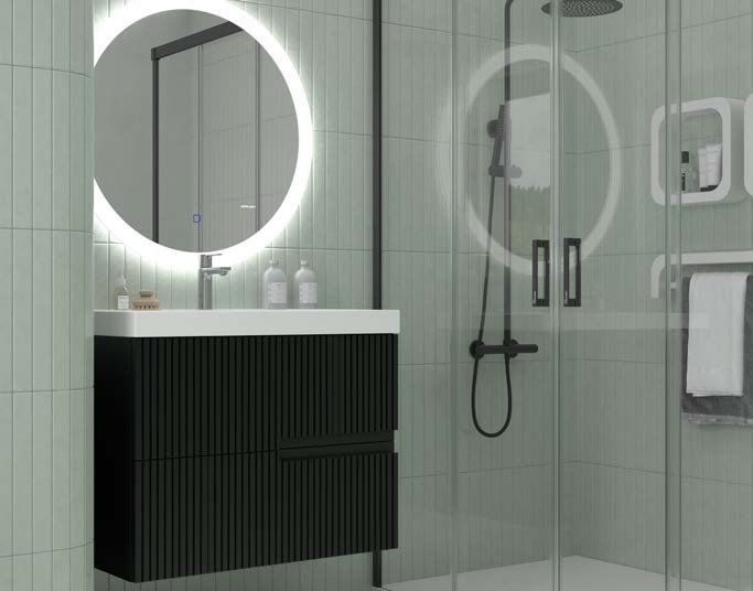 Mueble MANÁ 80 Negro