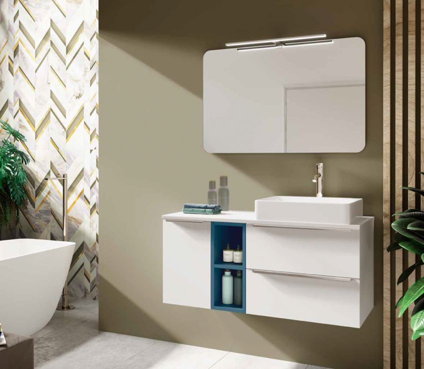 Mueble MODULAR OSAKA 110 Blanco Mate