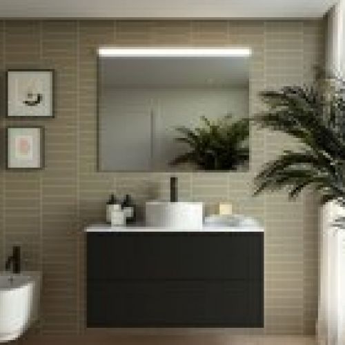 Mueble OPTIMUS 100 Black satin