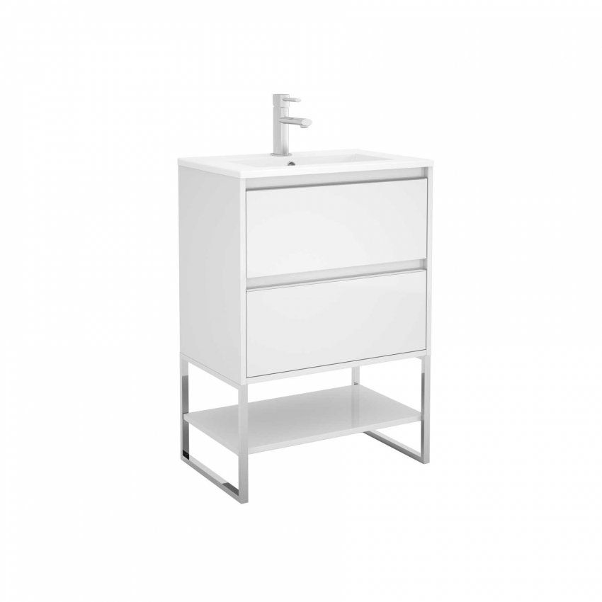 Mueble S40 con patas cromo + balda