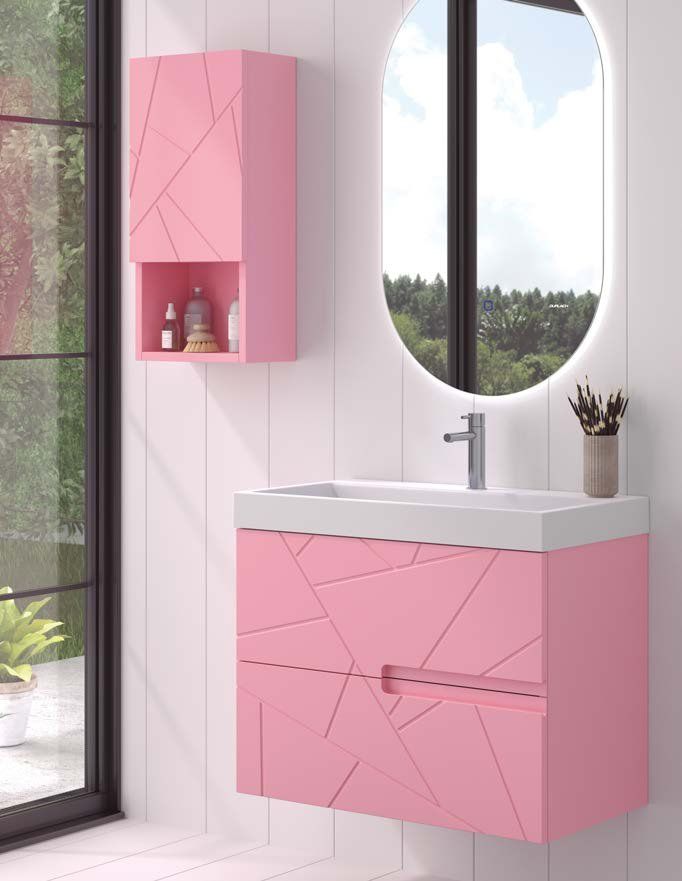 Mueble GURLA 80 Rosa