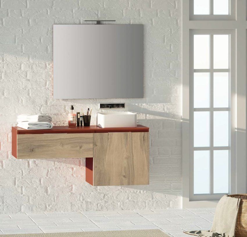 Mueble AQUA MODULAR 140 Teja / Niágara