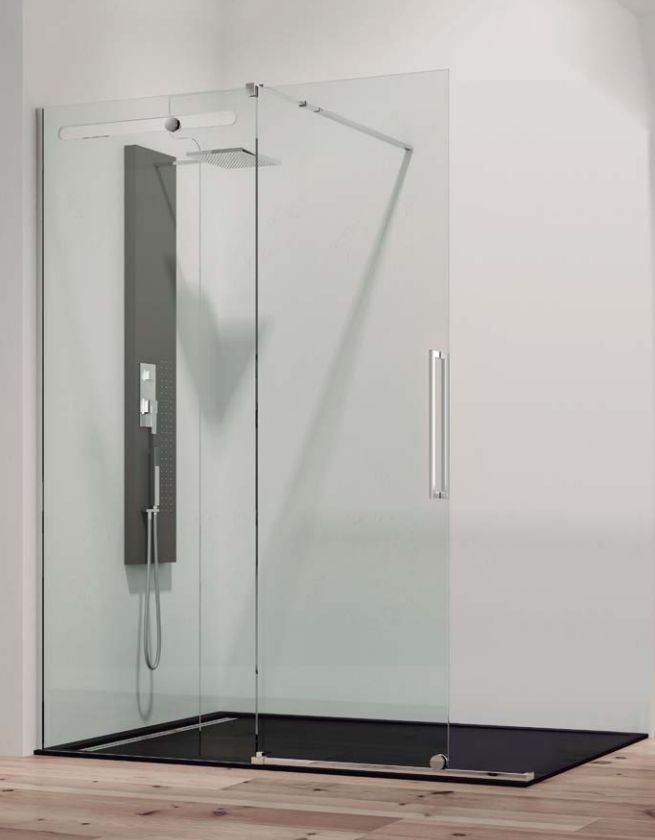 Panel fijo + corredera VETRUM FREE