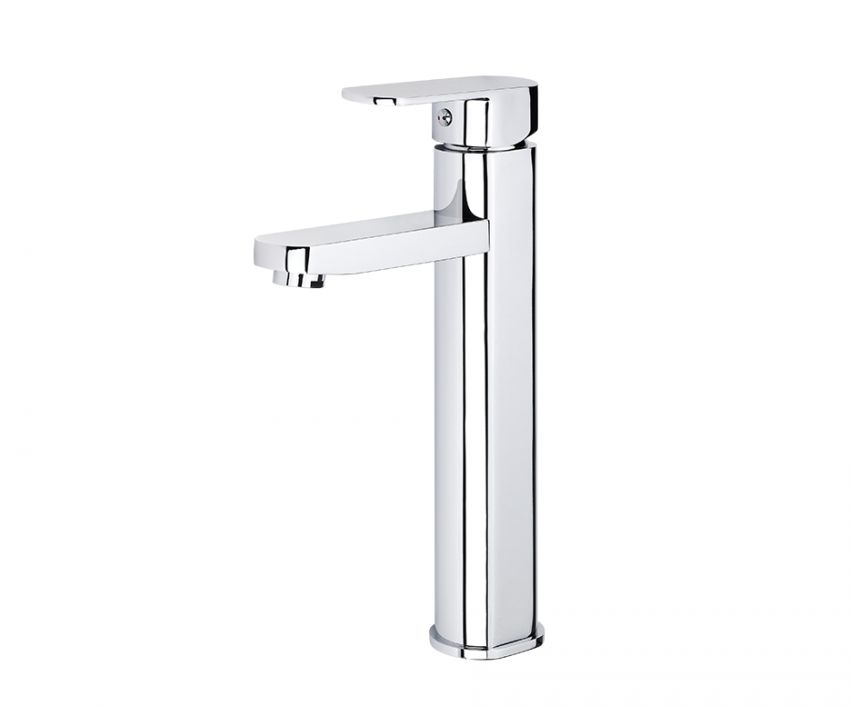 Grifo lavabo caño alto DETROIT CROMO