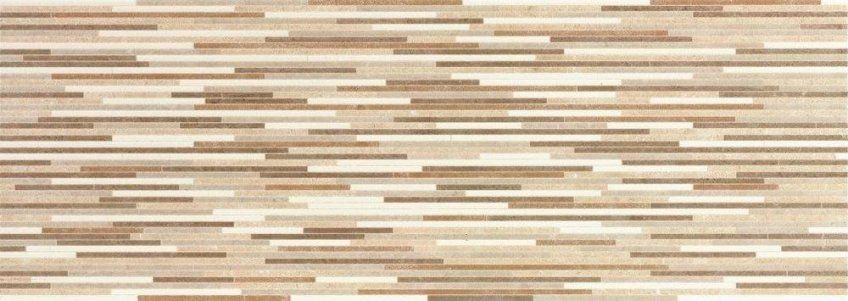 Azulejo 25x70 Cloe Lineal Rlv Beige