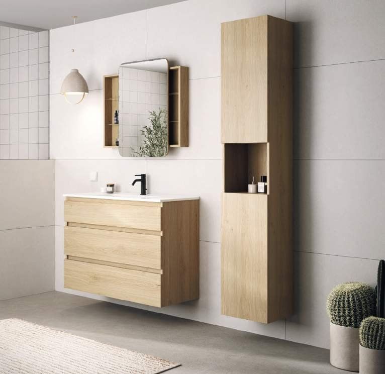 Mueble CAPRI 80 Roble Pegasus