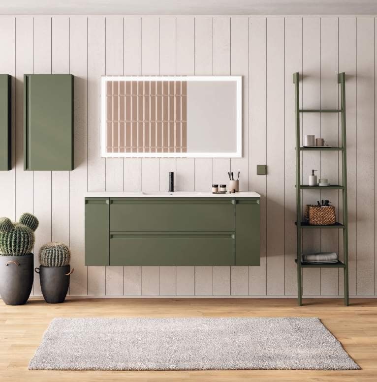 Mueble GIN MODULAR 140 Oliva Mate