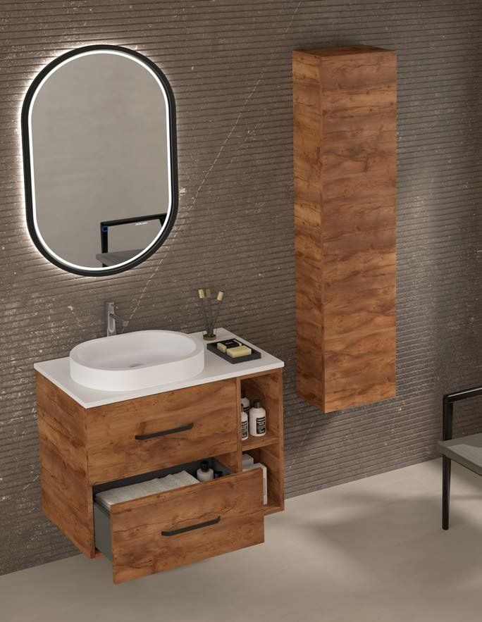 Mueble TEIDE MODULAR 80 Rustik