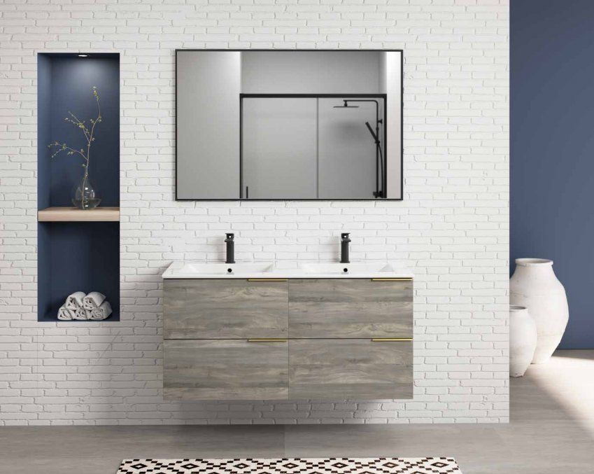 Mueble BORA BORA 120 (60+60) Olmo Wabi