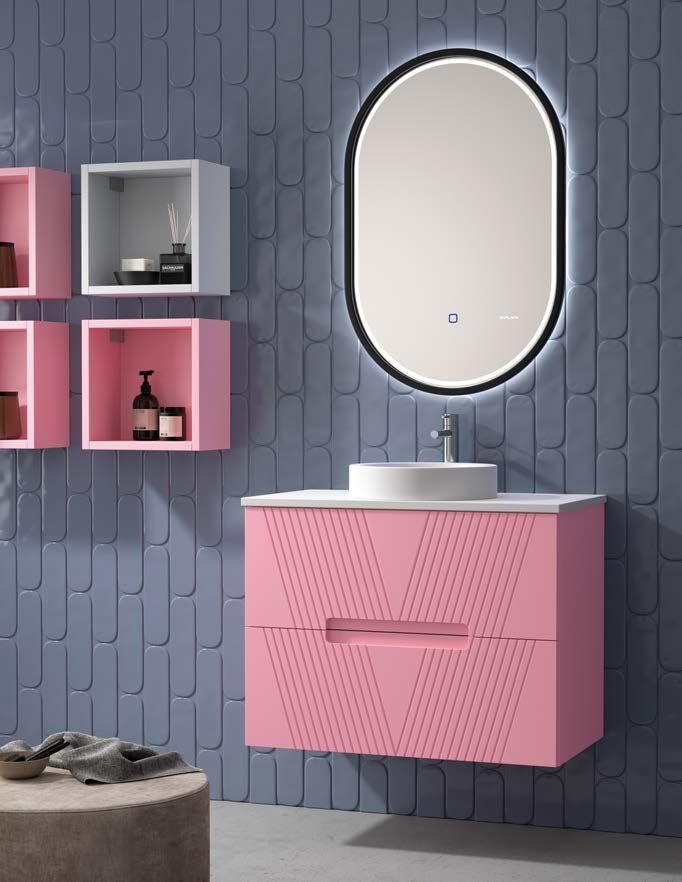Mueble ISTOR 80 Rosa