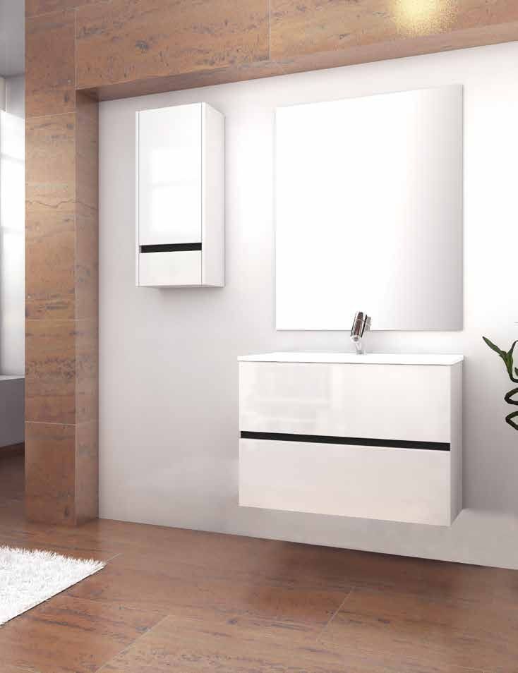 Mueble ELSA 80 Blanco Brillo