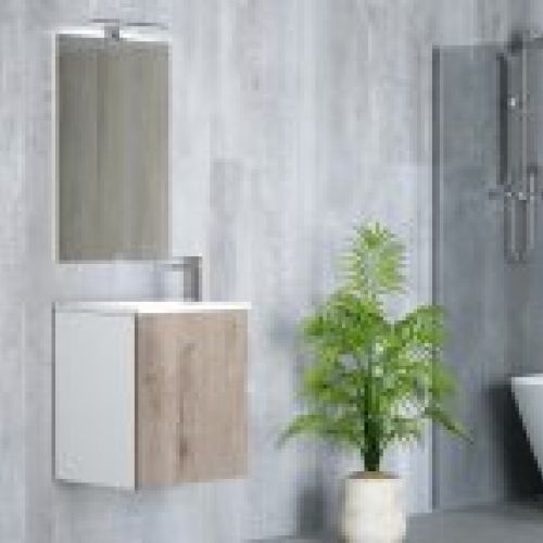 Mueble PETIT 50 Blanco / Iguazú