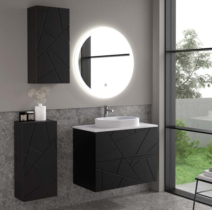 Mueble GURLA 80 Negro