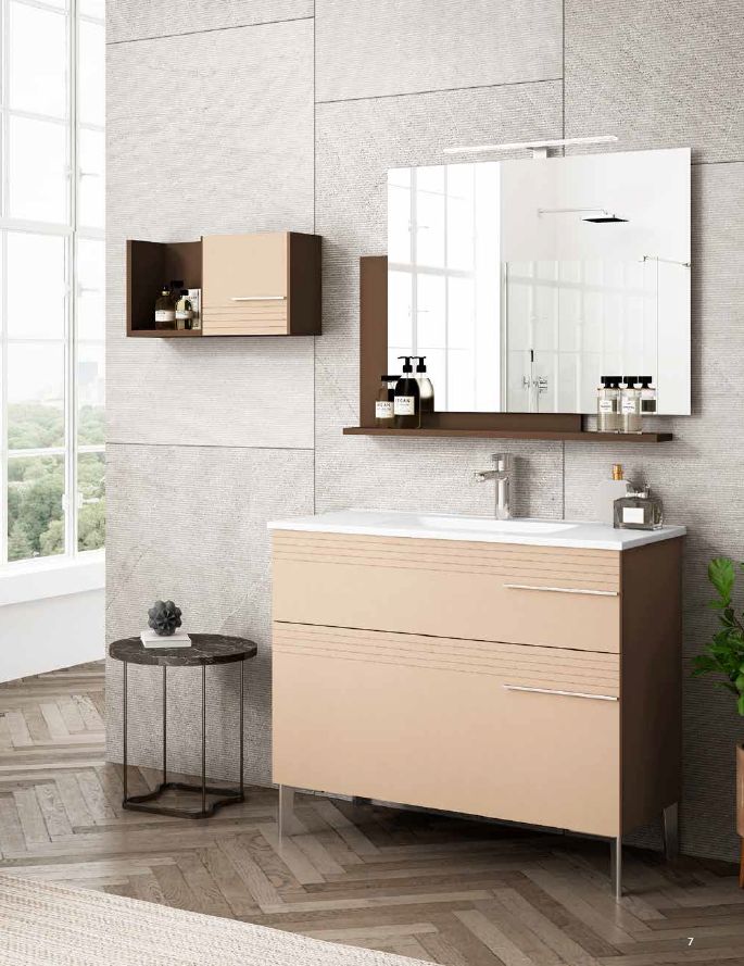 Mueble CALM 100 Expreso Mate / Granola Mate