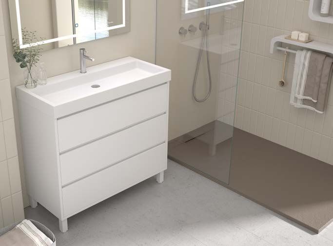 Mueble VESUBIO 100 Blanco