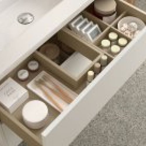 Mueble OPTIMUS White satin