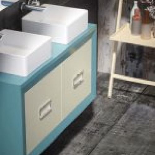 Mueble L GANT 100 Azul lago / Panna