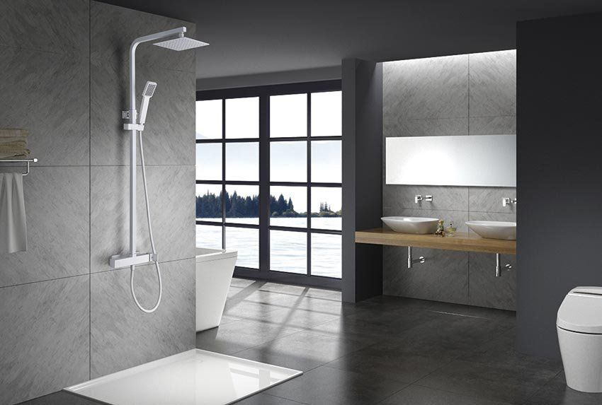 Kit ducha monomando FIYI BLANCO