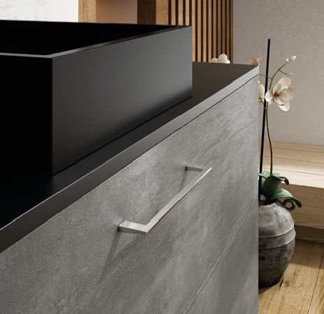 Mueble NEOS tirador aluminio mate